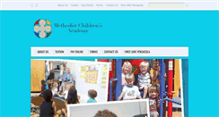 Desktop Screenshot of methodistchildrensacademy.com